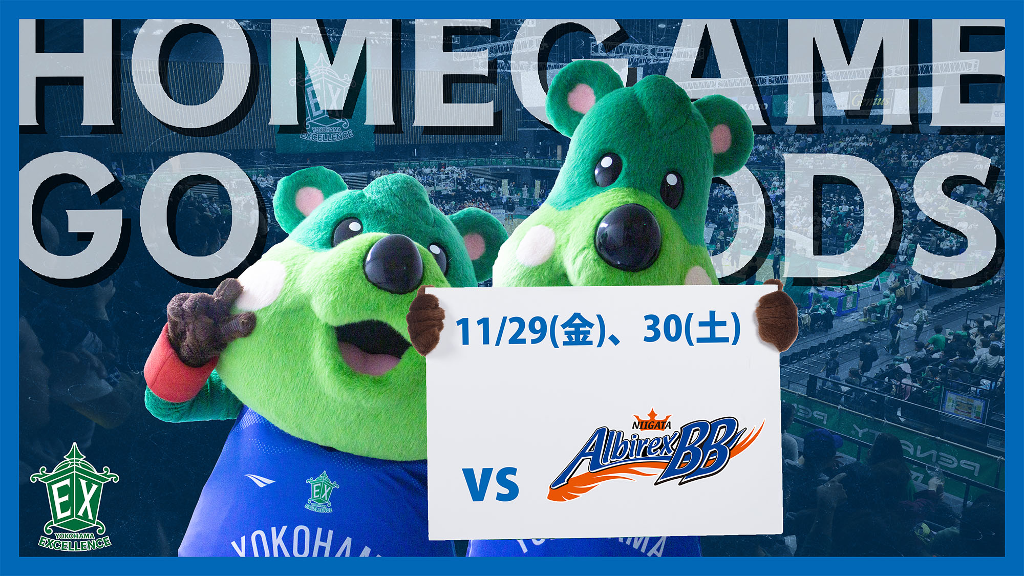 第10節 「新潟アルビレックスBB」戦グッズ情報！！ | 横浜